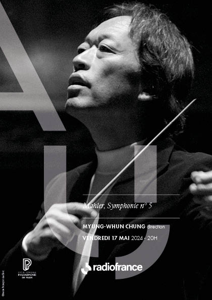 programme du concert du 17 mai 2024 avec l'Orchestre Philharmonique de Radio France