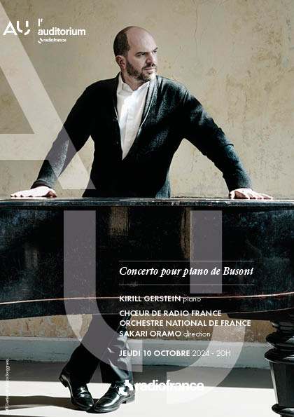 programme de salle du concert du 10 octobre 2024