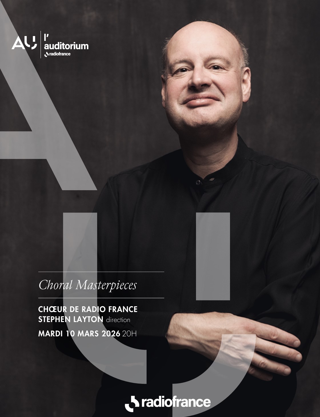 Programme de salle Choeur de Radio France 10 mars 2026