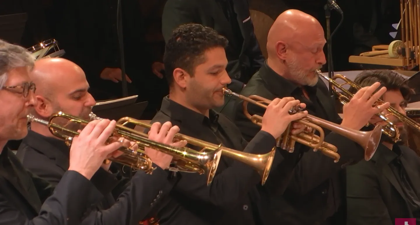 VIDEO OP Bastien Stil Fanfare d'accueil du théâtre national populaire de Maurice Jarre février 2024