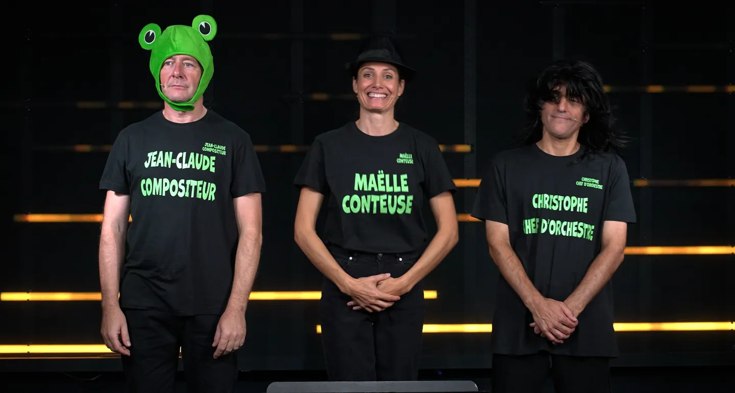 La grenouille à la grande bouche