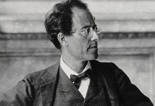 Gustav Mahler Crédit : Moritz Nähr, BNF Gallica