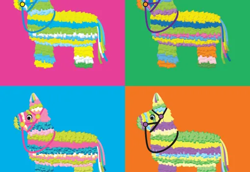 Hacia Belen va une burra