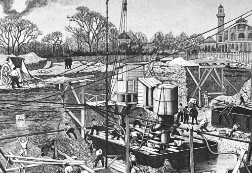 Chantier Tour Eiffel