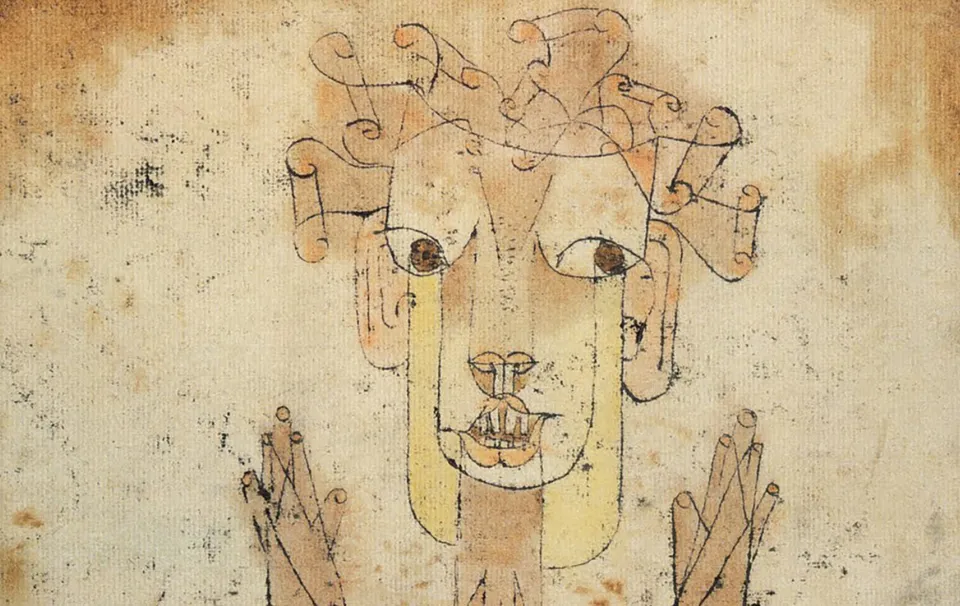 Paul Klee - Angelus Novus (détail)