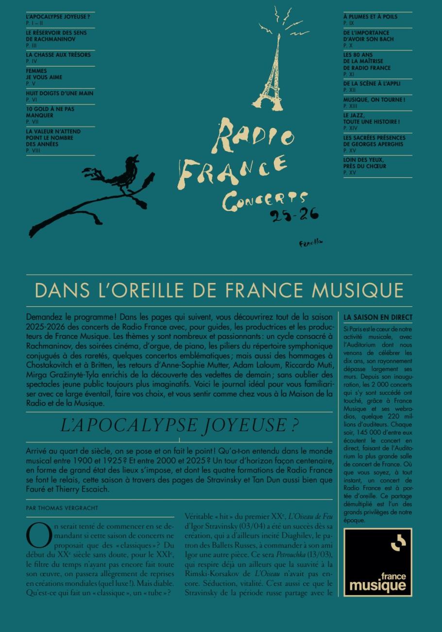 Couverture du journal 25 26