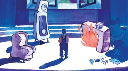 L'Enfant et les sortilèges - Illustration : Cécile Pruvot