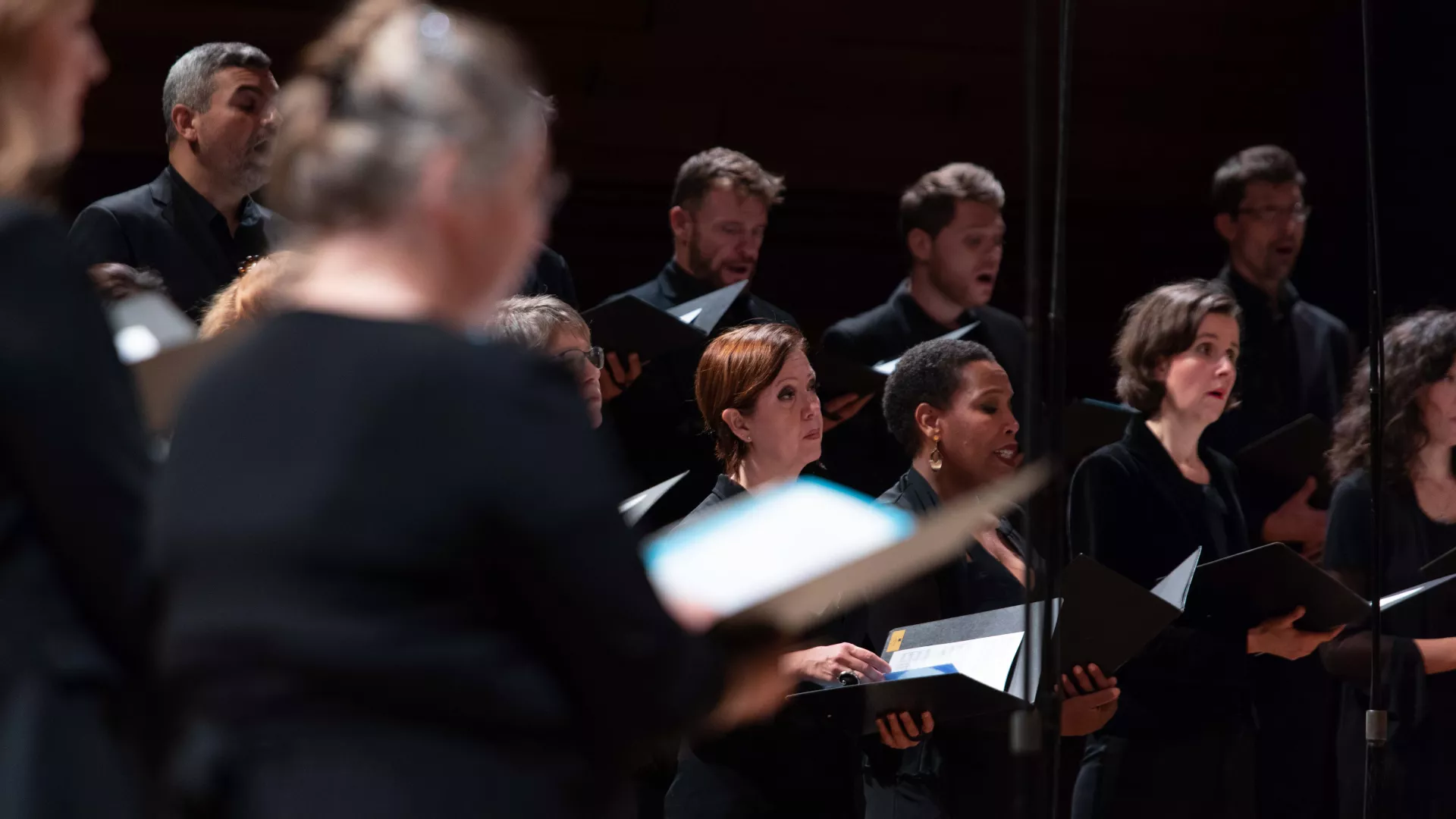 Les membres du Choeur de Radio France