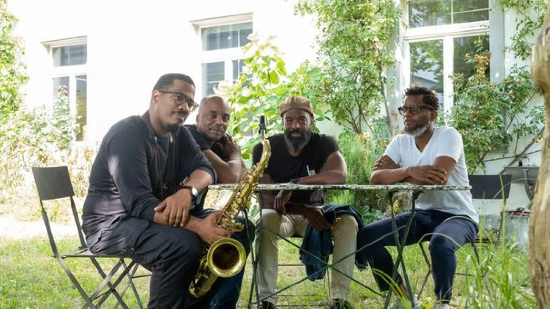 James Brandon Lewis Quartet - Photo : Palma Fiacco