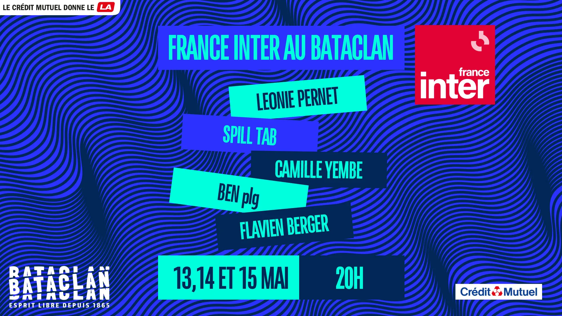 France Inter Concerts au Bataclan