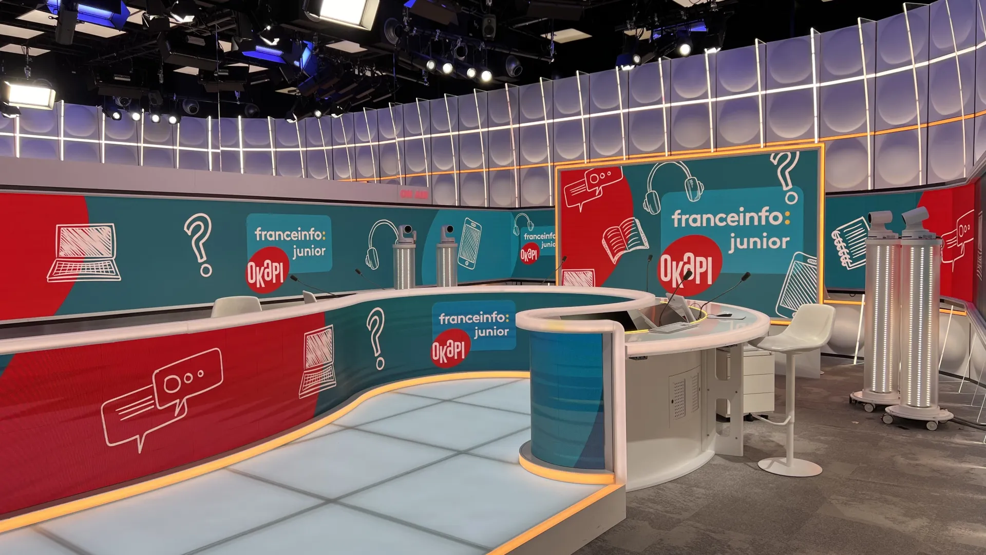 franceinfo junior Okapi studio 221