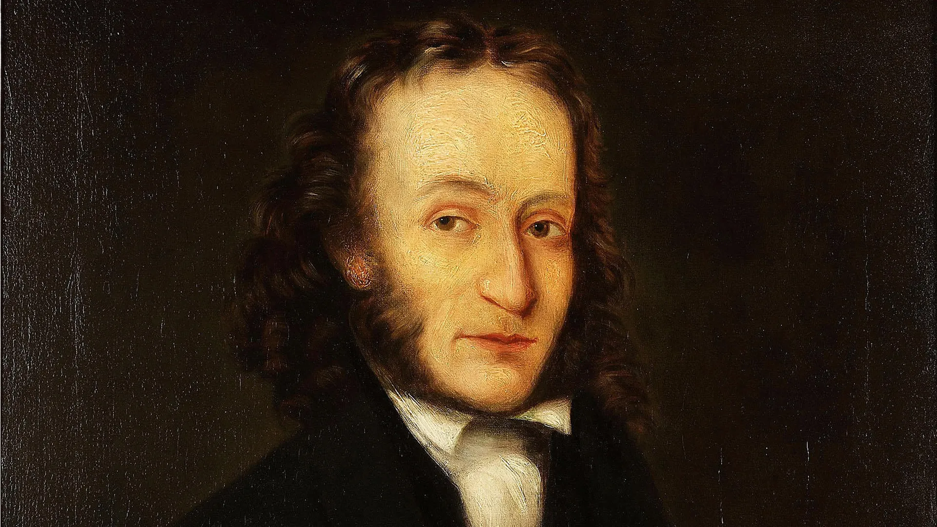 Portrait de Paganini (détail) peint par John Whittle © Getty / Heritage images / Hulton Fine Art Collection
