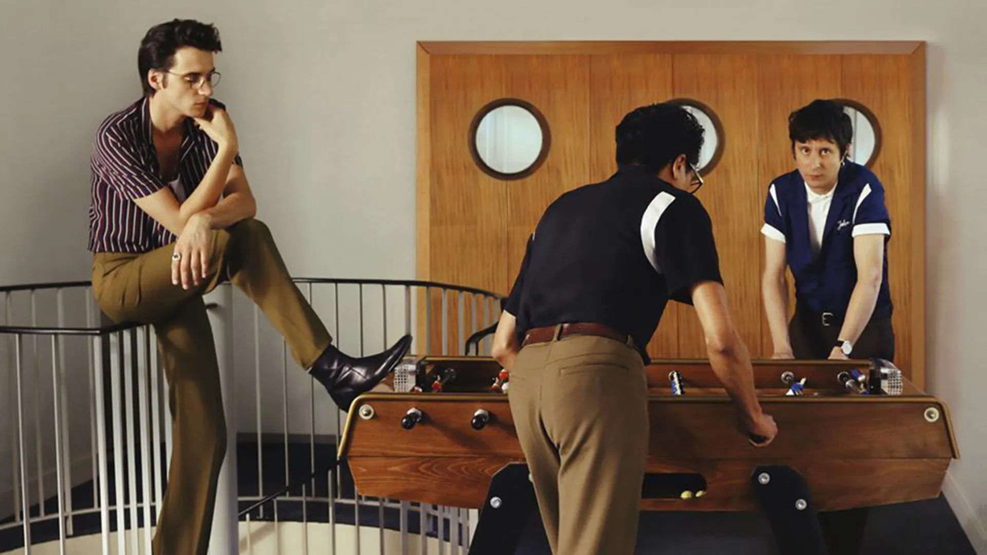 Radio Elvis, Détail de la pochette de leur album "Ces garçons-là"
