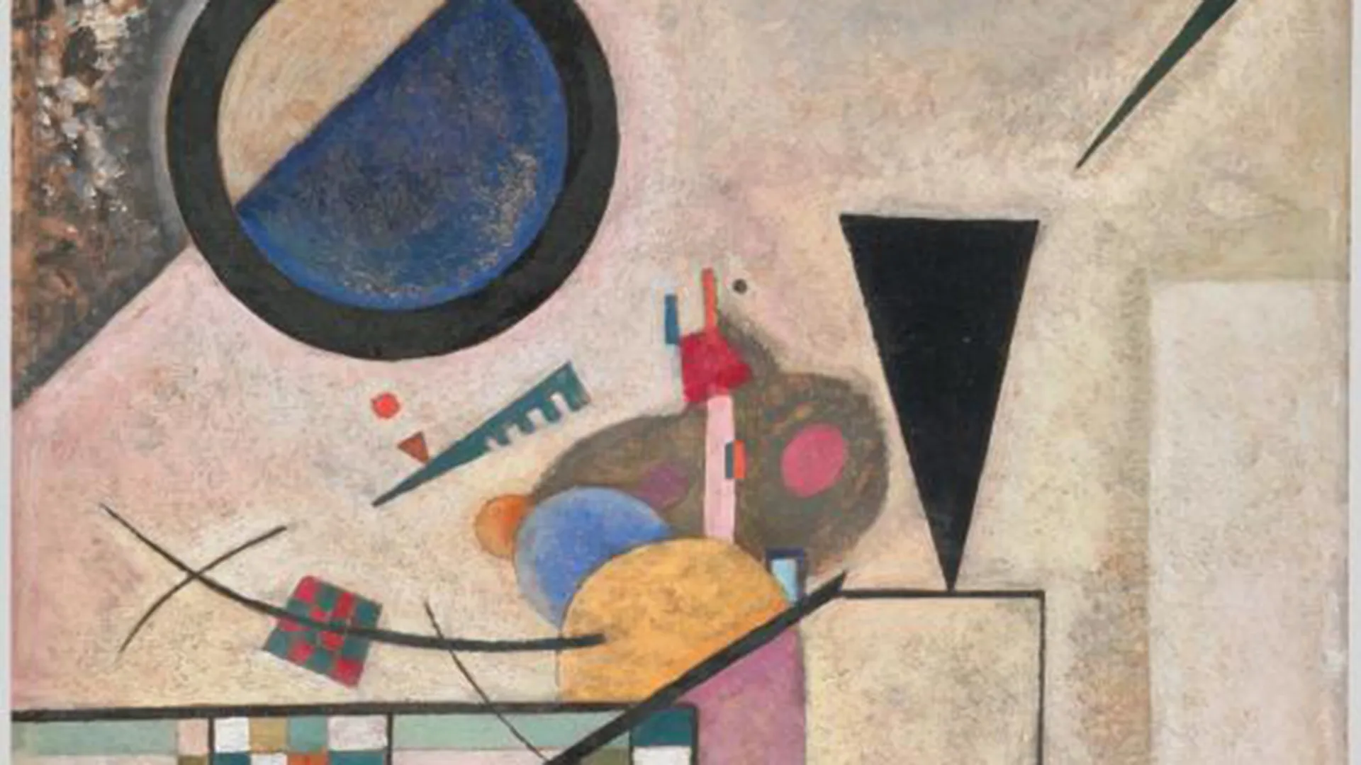 Accords opposés, Vassily Kandinsky (1866-1944), Paris, Centre Pompidou - Musée national d'art moderne - Centre de création industrielle
