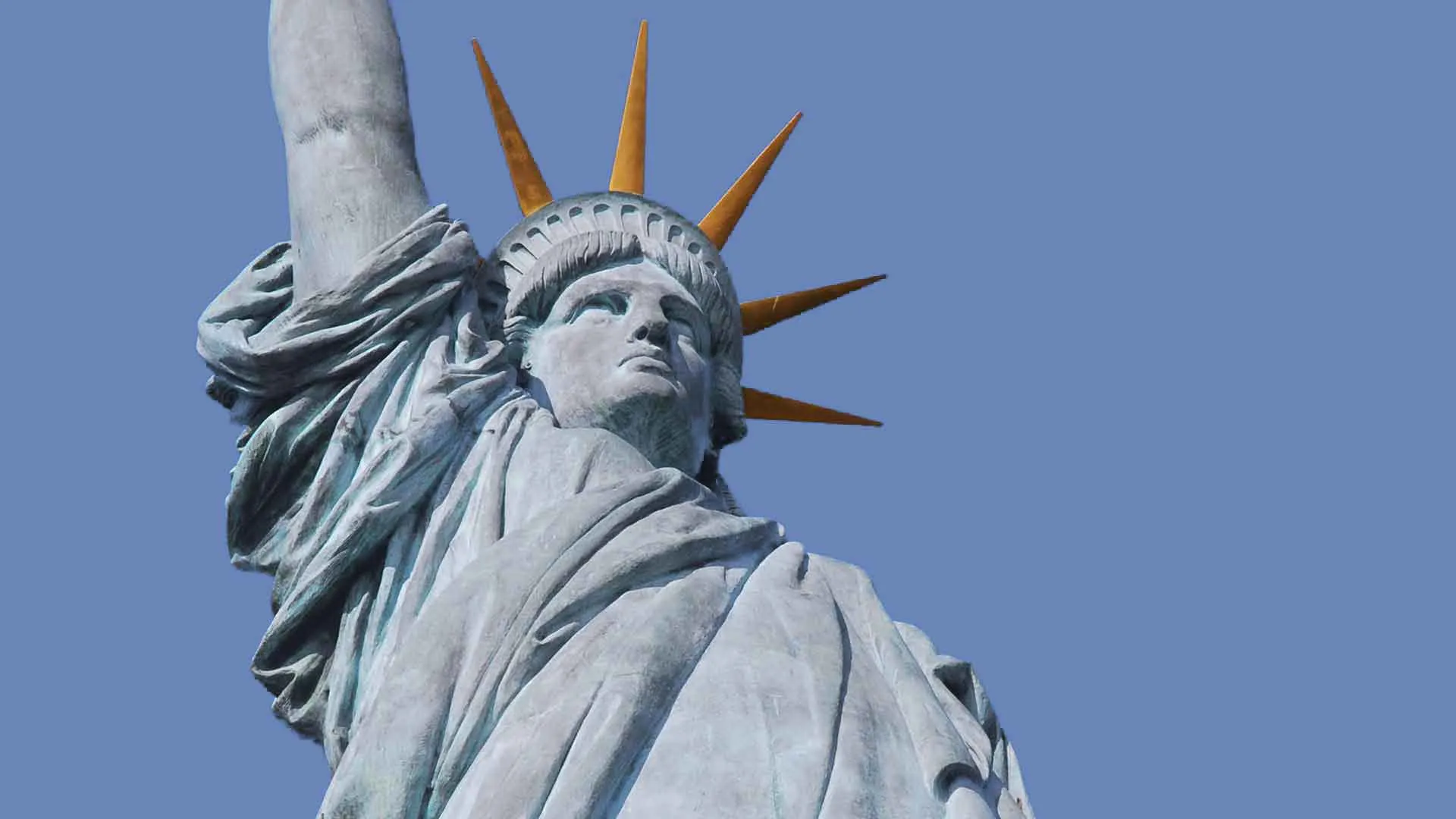 La Statue de la Liberté du&nbsp;pont de Grenelle, Paris 15e
