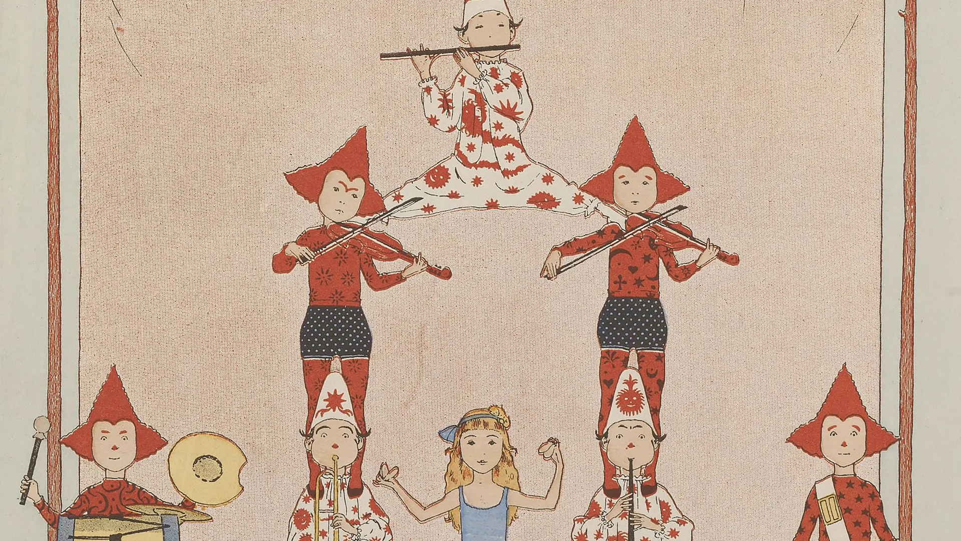 Enfants acrobates
