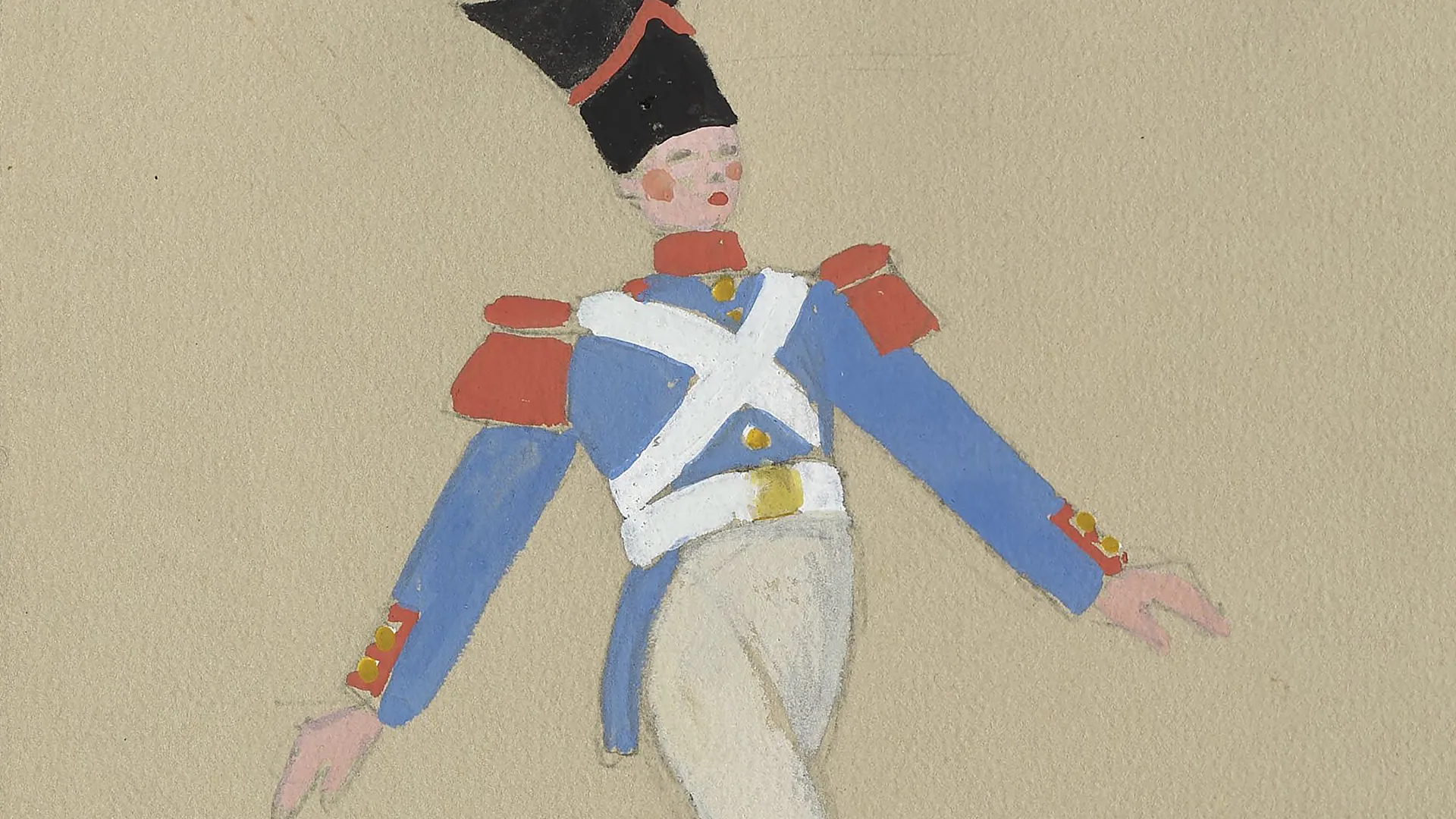 La Boîte à joujoux. Le soldat, André Hellé
