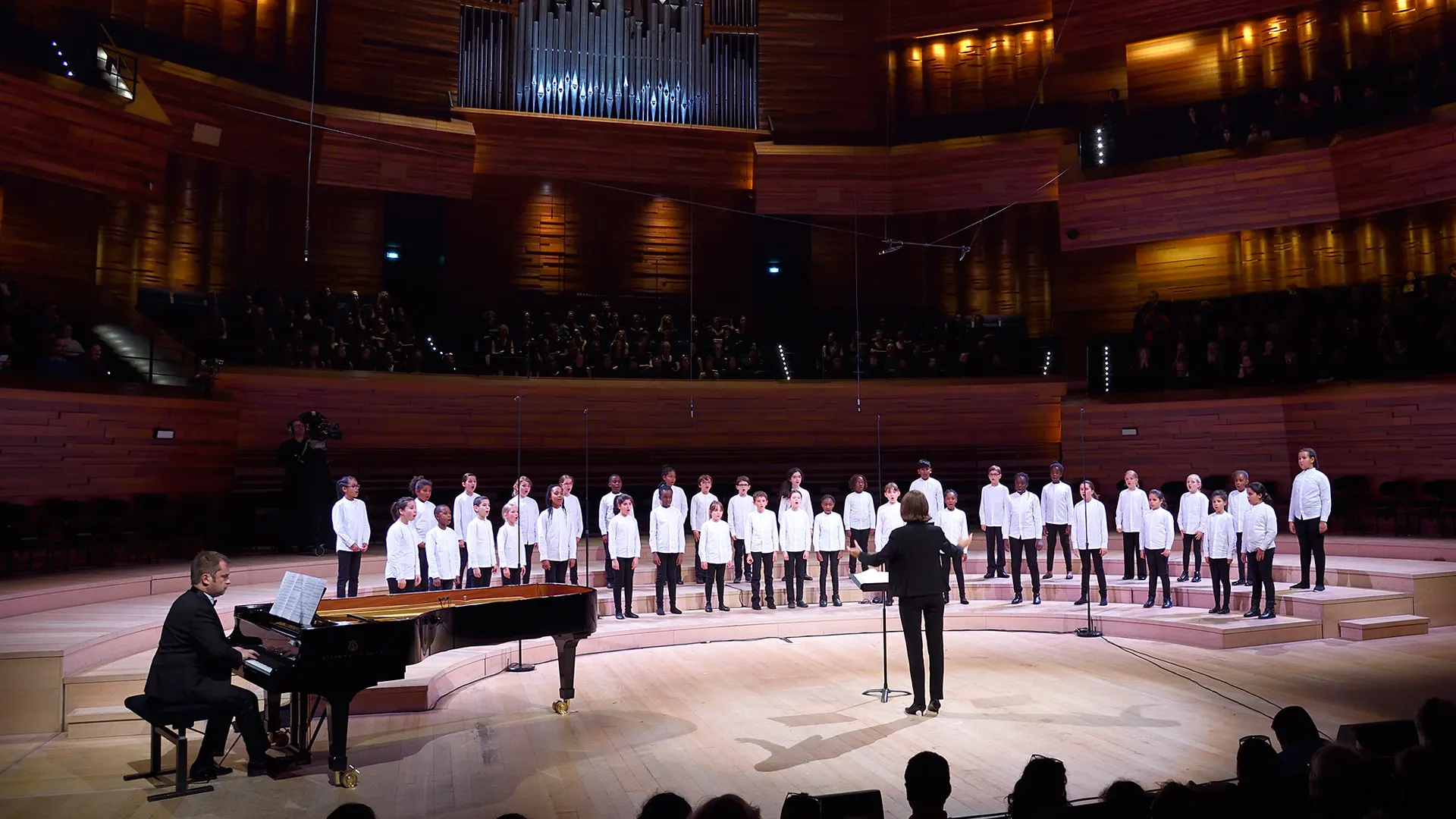 La pré-maîtrise en concert à l'Auditorium de Radio France
