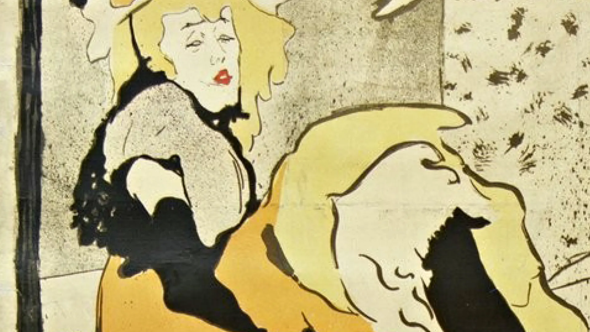 Henri de Toulouse-Lautrec, Jane Avril (détail)&nbsp;
