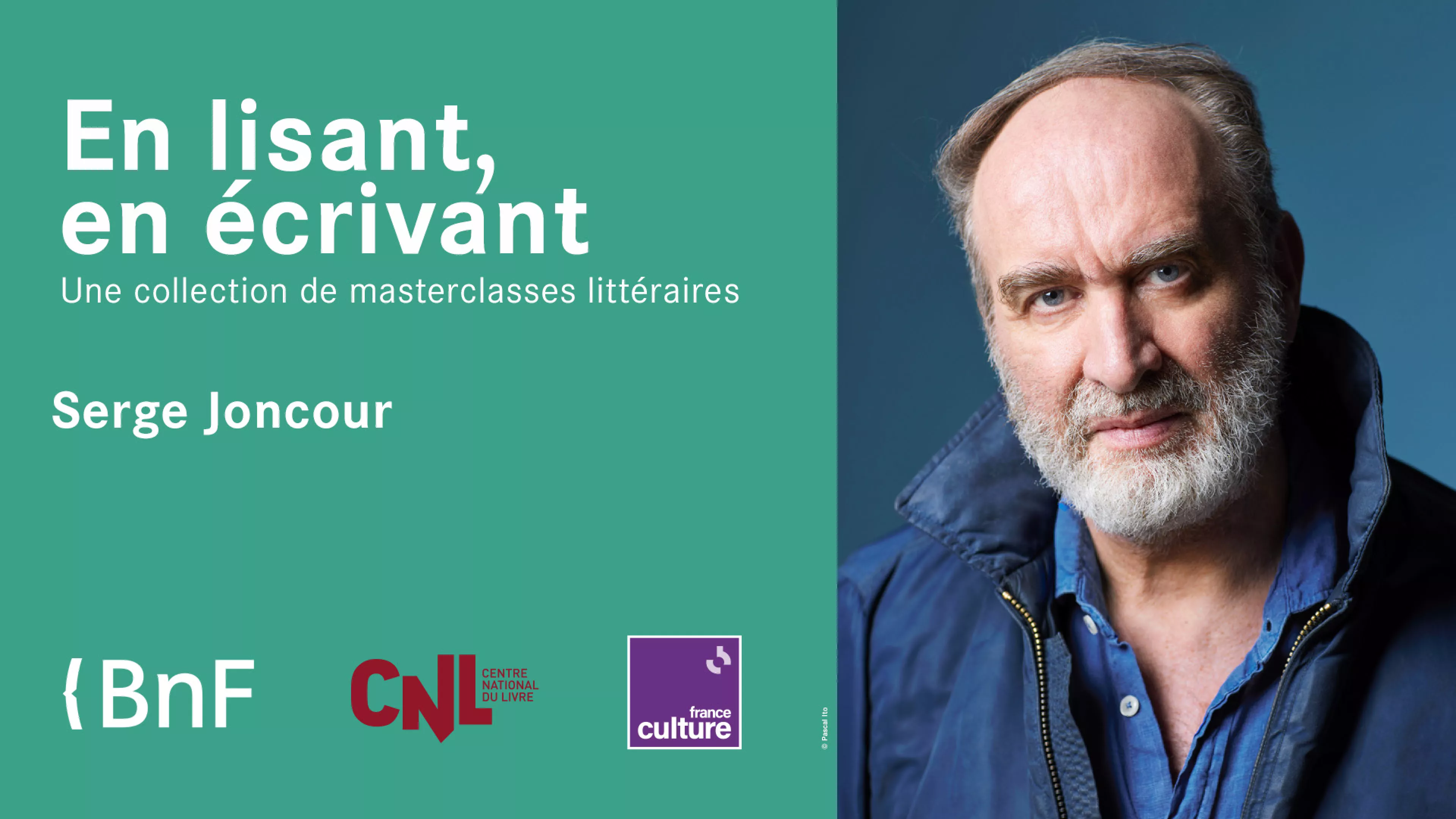 En lisant, en écrivant Serge Joncour