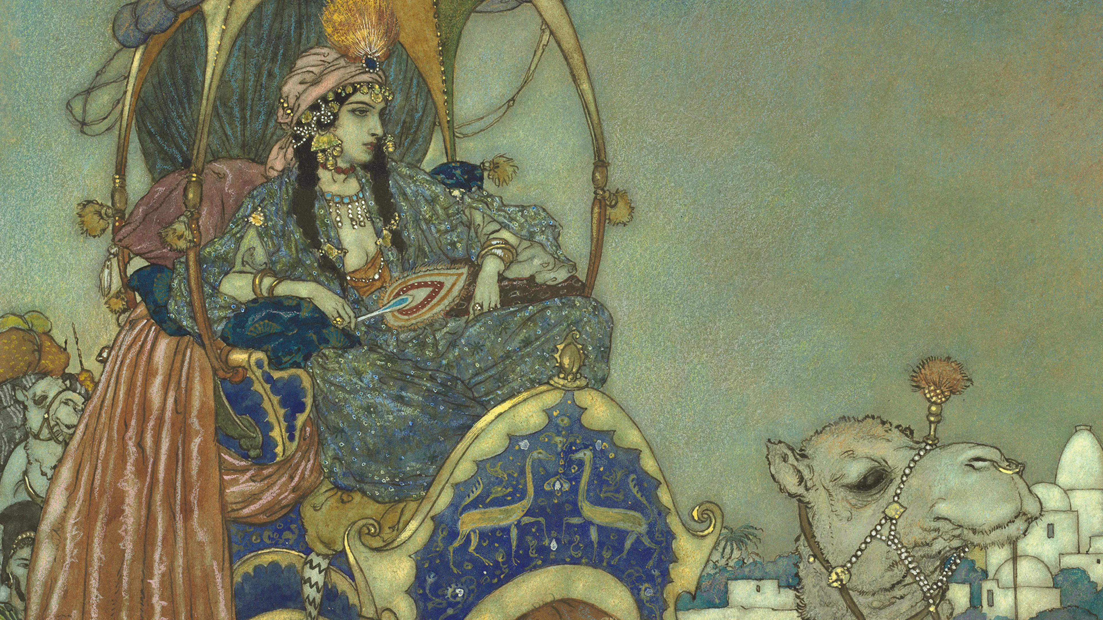 Edmond Dulac, La Reine de Saba, 1911, The Cleveland Museum of Art