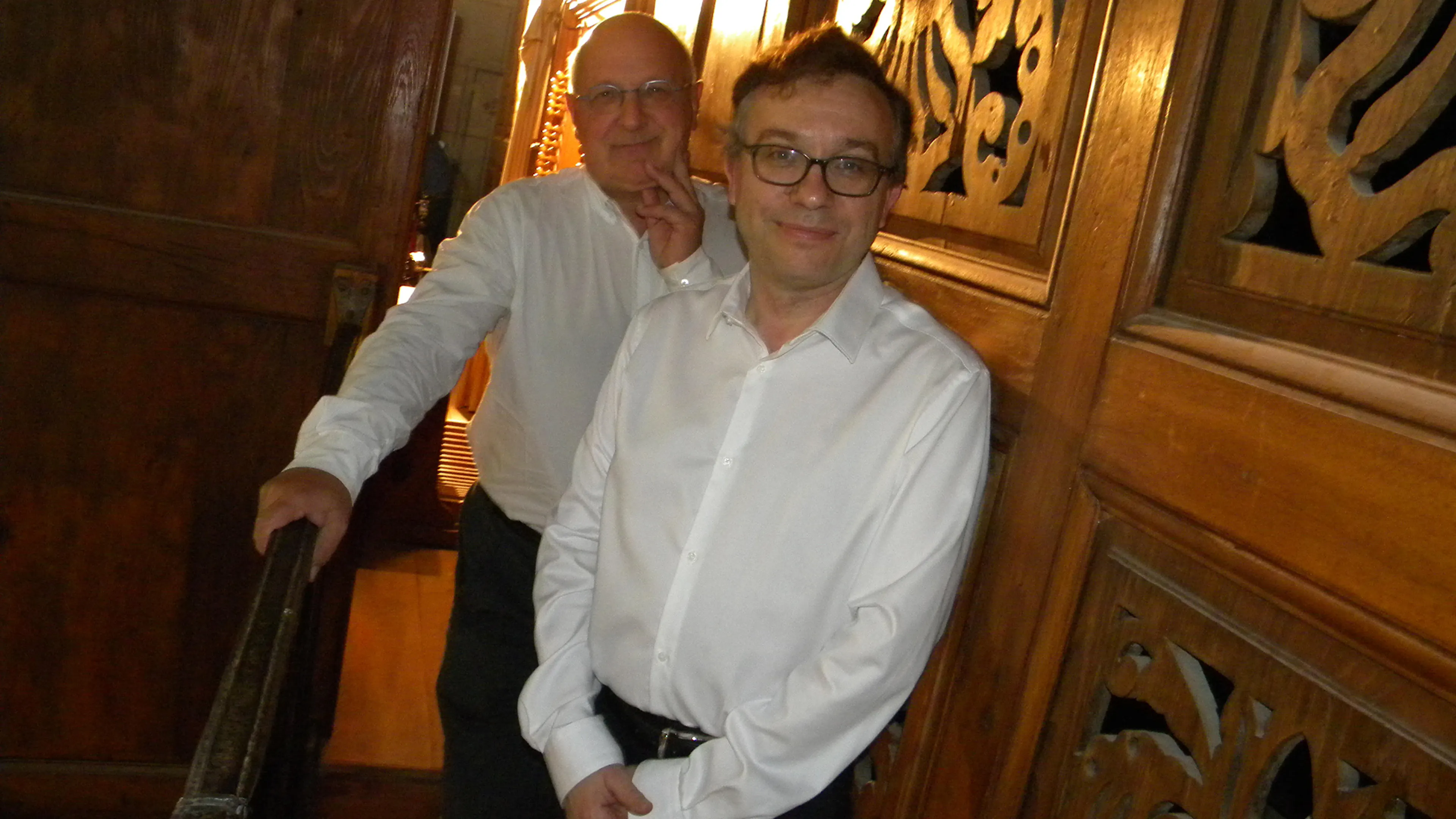 Bouvard-et-Espinasse-O.jpg Michel Bouvard et François Espinasse, Festival Gabriel Fauré, Pamiers 2017