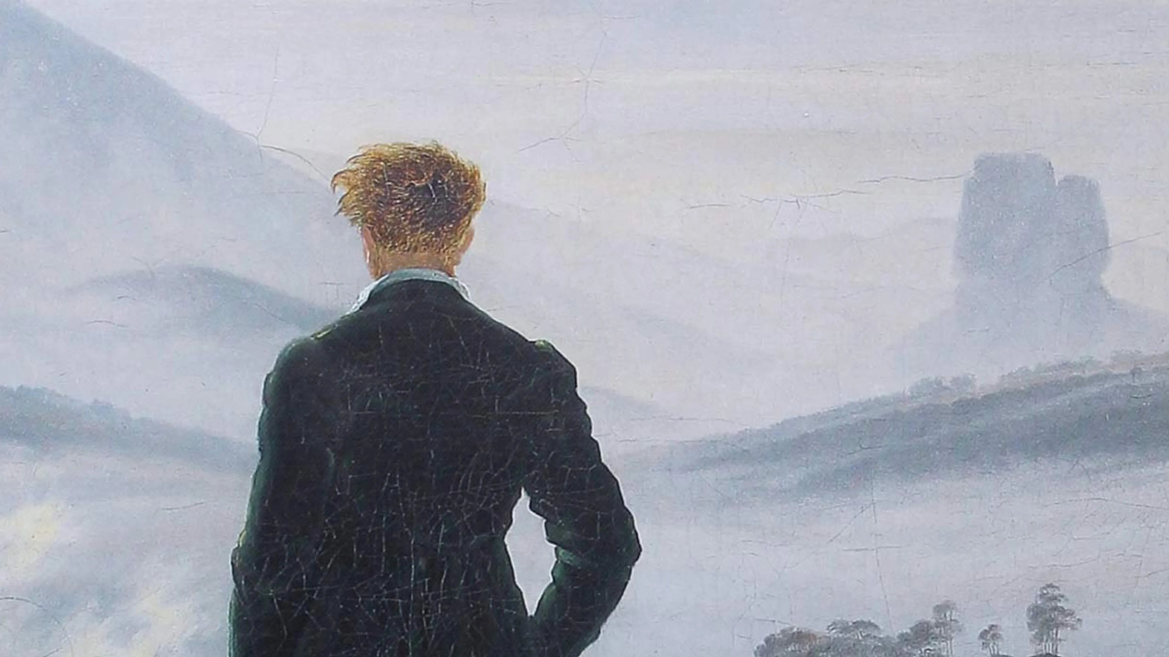 Le Voyageur contemplant une mer de nuages