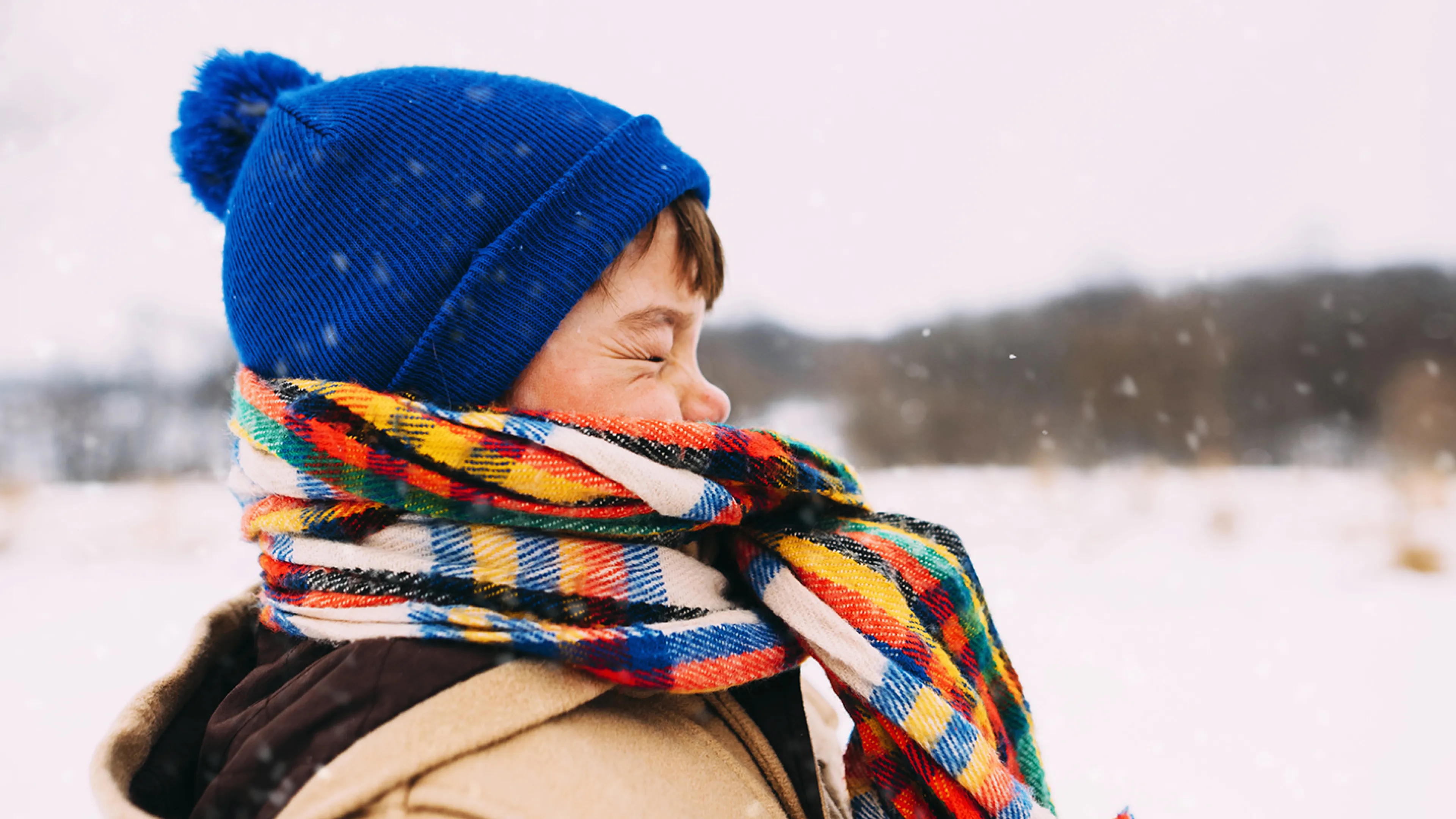 enfant hiver